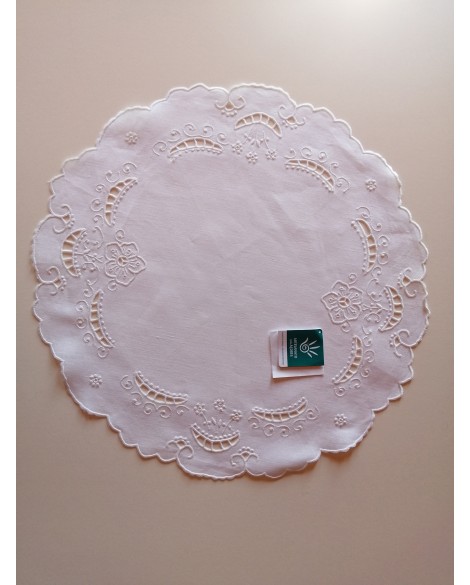Round Embroidered base - AZOR2147