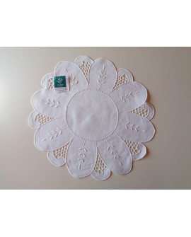 Round Embroidered base - AZOR8