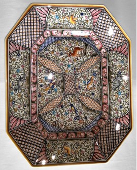 Hexagonal Tray - CB56A_XVIIC