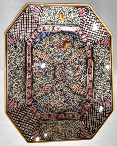 Hexagonal Tray - CB56A_XVIIC