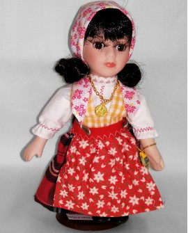Porcelain Doll from Porto - DOLPS07