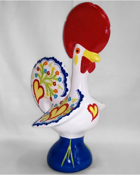 "Valentines" White Rooster - GALO10NB