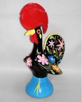 Embossed Flowers Rooster - GALO5G5