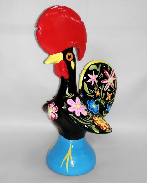 Embossed Flowers Rooster - GALO5G5